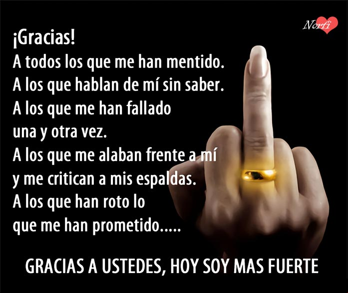 Mensaje para la gente que te ha fallado Mensaje para la gente falsa e hipocrita