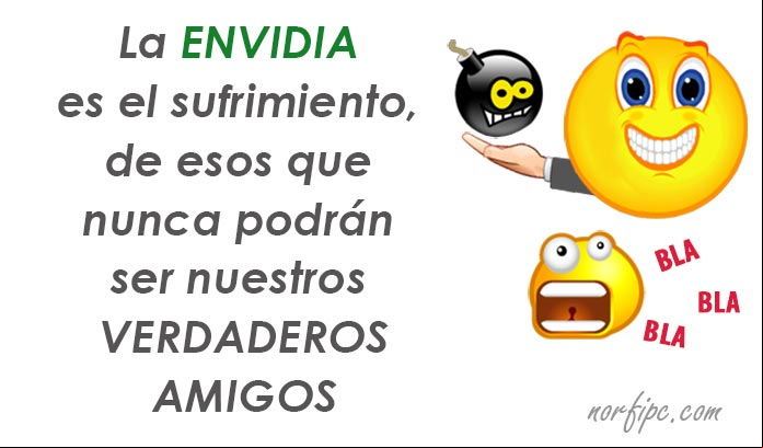 La envidia es el sufrimiento, de esos que nunca llegarán a ser nuestros verdaderos amigos. #Hipocresia La envidia es el sufrimiento, de esos que nunca llegarán a ser nuestros verdaderos amigos