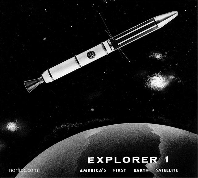 Satélite Explorer 1, el primer satélite artificial americano Satélite Explorer 1, el primer satélite artificial americano
