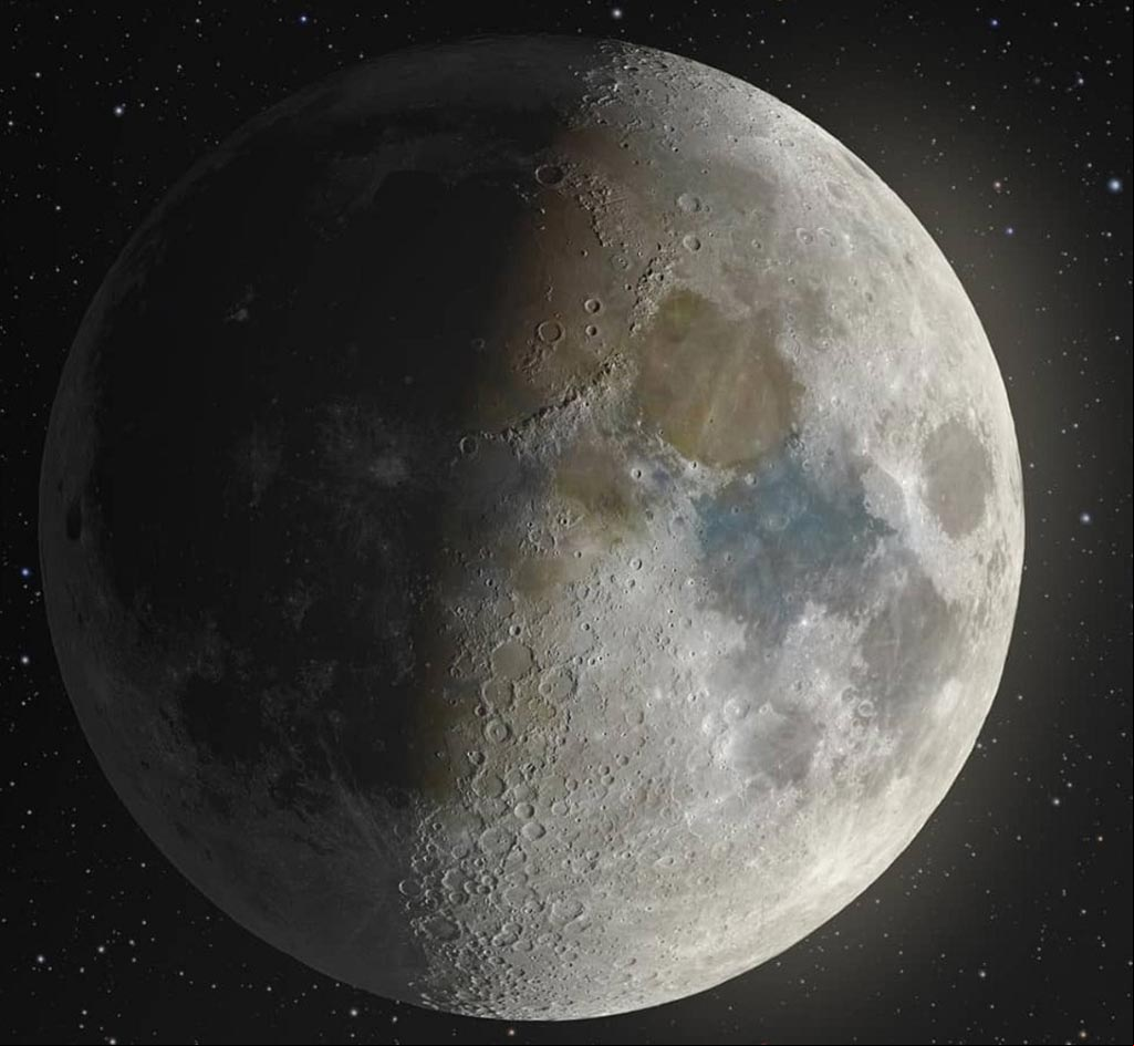 La mayor foto existente de la Luna. #FotosLuna La mayor foto existente de la Luna