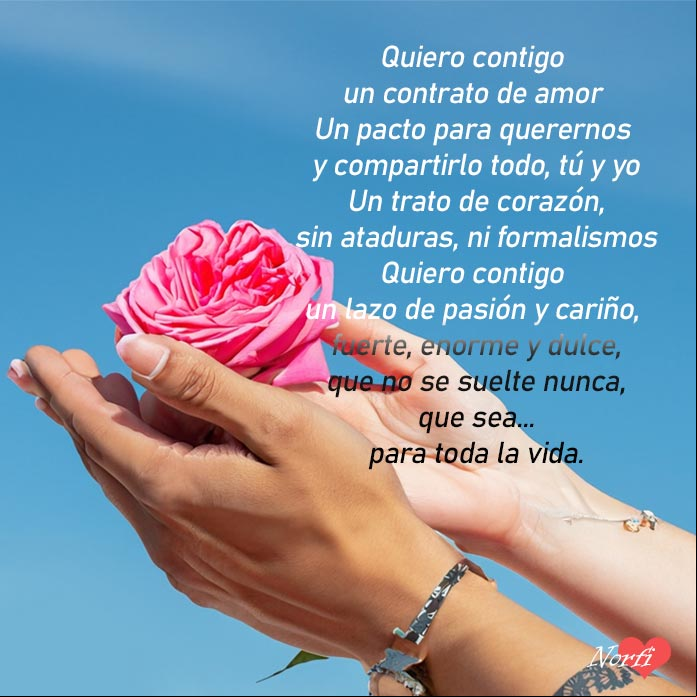 Contrato de amor para dos enamorados