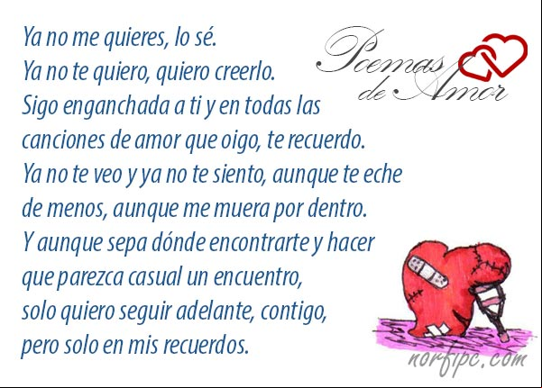 Sigo enganchada a ti y en todas las canciones de amor que oigo, te recuerdo. Ya no te veo y ya no te siento, aunque te eche de menos, aunque me muera por dentro... #PoemasAmor Poema de amor. Enganchada a ti