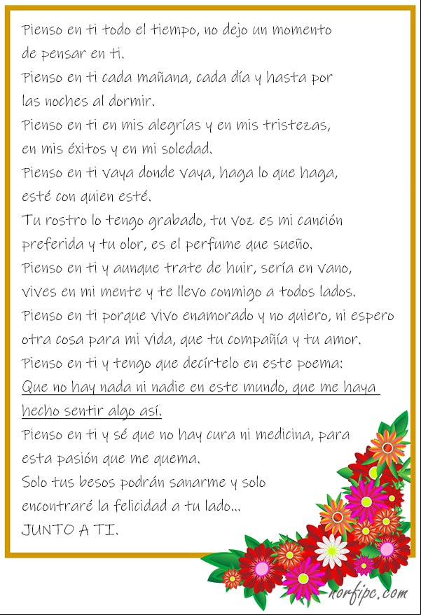 Poema para esa persona, que no sale de mis pensamientos Poema para esa persona, que no sale de mis pensamientos