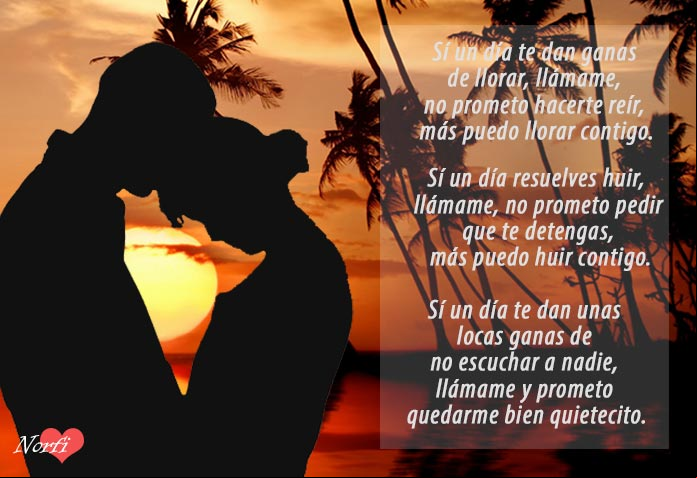 Siempre puedes llamarme y contar conmigo. Poema sobre la amistad sincera y desinteresada Siempre puedes llamarme y contar conmigo. Poema sobre la amistad sincera y desinteresada