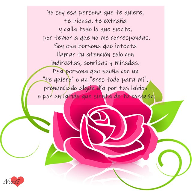 Yo soy esa persona que te ama con locura y te lleva en el corazón Yo soy esa persona que te ama con locura y te lleva en el corazón