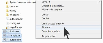 Eliminar archivos ocultos dañinos o sospechosos en Windows