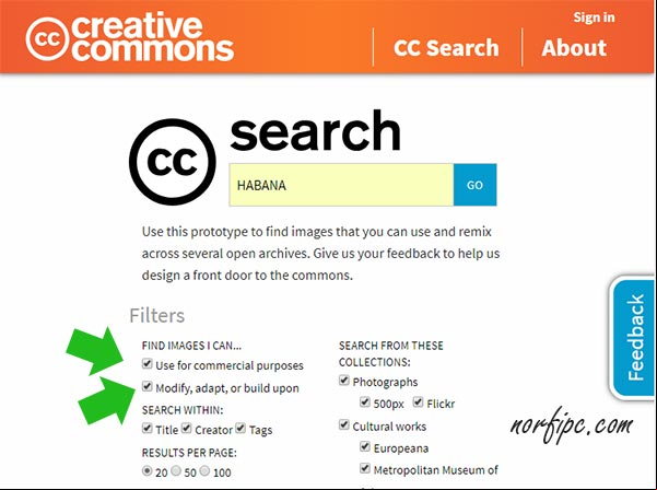 Herramienta para buscar imagenes en Creative Commons Herramienta para buscar imagenes en Creative Commons