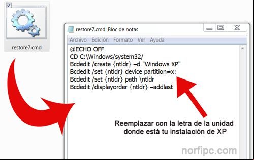 Restaurar instalacion de Windows 7