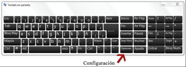 Teclado en pantalla Teclado en pantalla