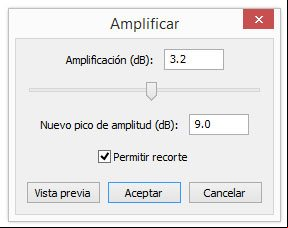 Aumentar el volumen de una canción con Audacity Aumentar el volumen de una canción con Audacity
