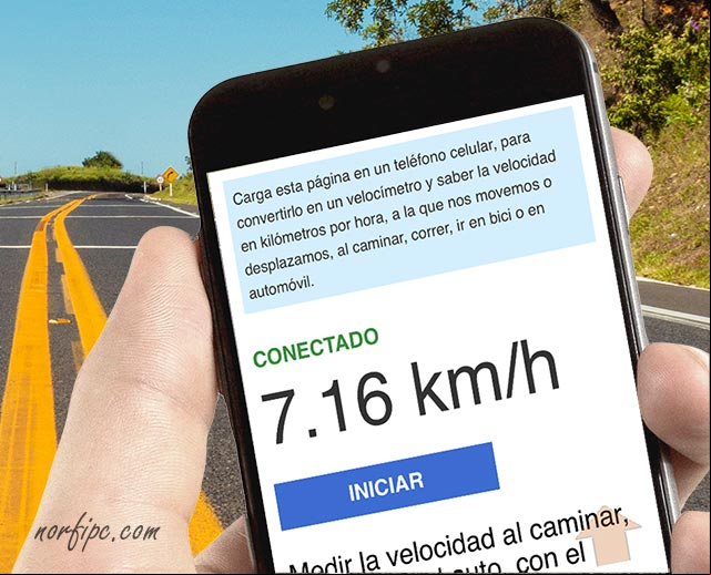Usar el móvil como un velocímetro digital para medir la velocidad Usar el móvil como un velocímetro digital