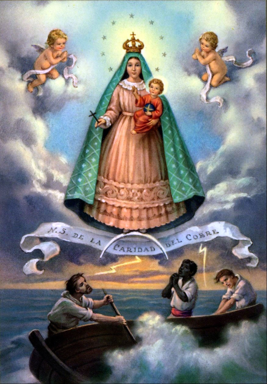 Copia de la pintura Nuestra Señora de la Caridad Copia de la pintura Nuestra Señora de la Caridad