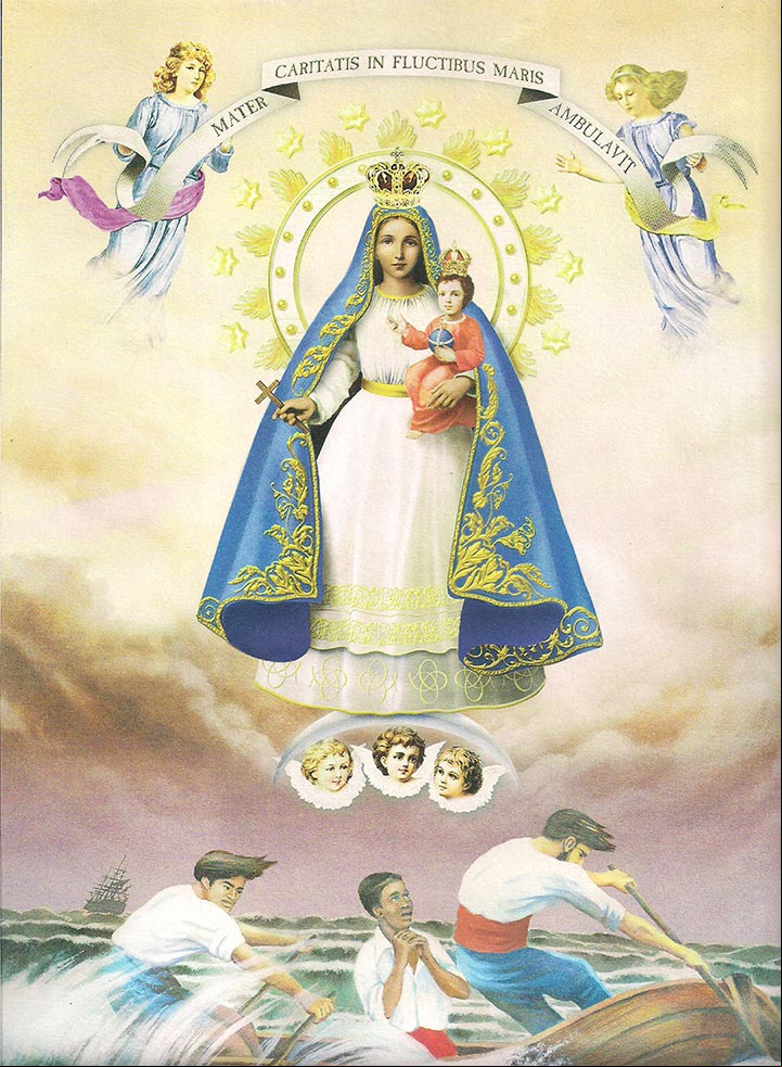 Copia de la pintura La Virgen de la Caridad del Cobre Copia de la pintura La Virgen de la Caridad del Cobre