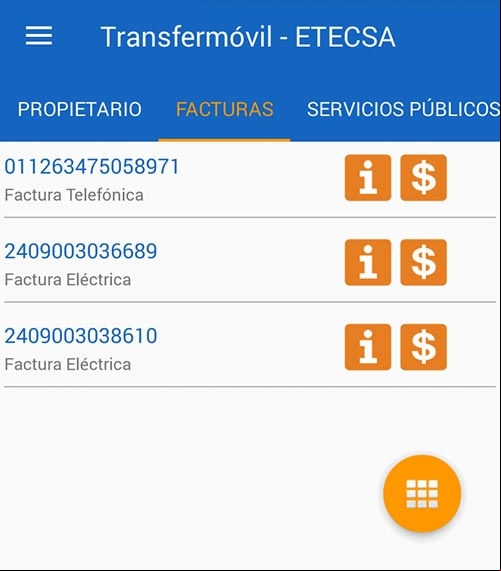 Saber el valor de la factura eléctrica y pagarla con la aplicación Transfermóvil Saber el valor de la factura eléctrica y pagarla con la aplicación Transfermóvil