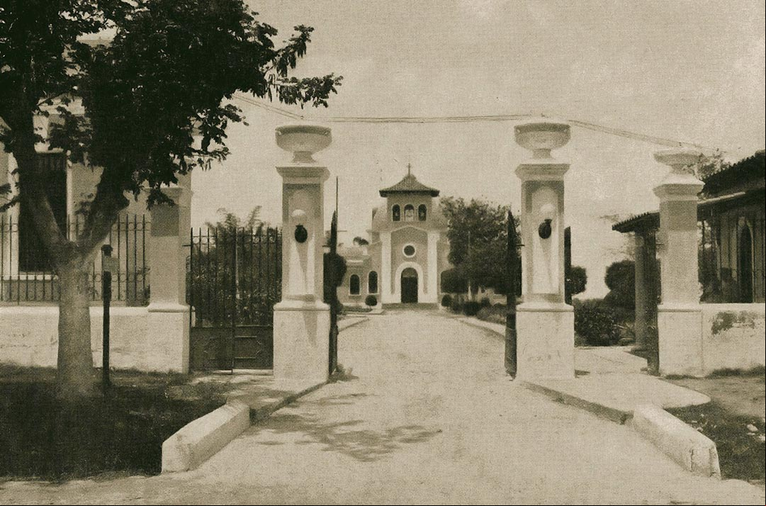 El Hospital de San Lázaro, en 1917 en El Rincón, Santiago de Las Vegas El Hospital de San Lázaro, en 1917 en El Rincón, Santiago de Las Vegas