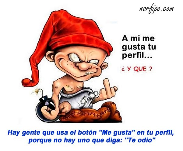 Imagen sobre la gente falsa que señalan que les gusta nuestro perfil y realmente nos odian Imagen sobre la gente falsa que señalan que les gusta nuestro perfil y realmente nos odian