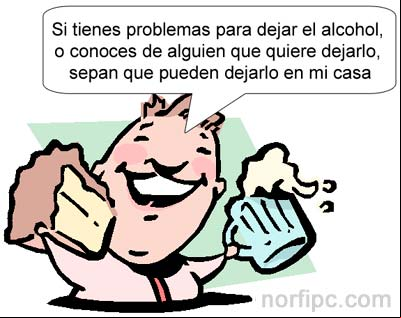 Si tienes problemas para dejar el alcohol, o conoces de alguien que quiere dejarlo, sepan que pueden dejarlo en mi casa
