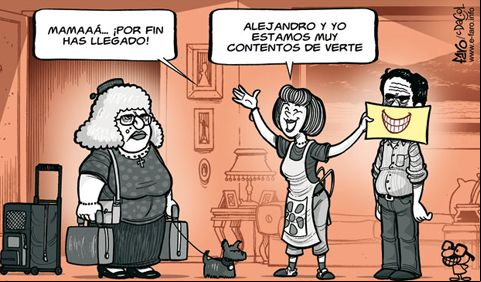 Suegra de visita