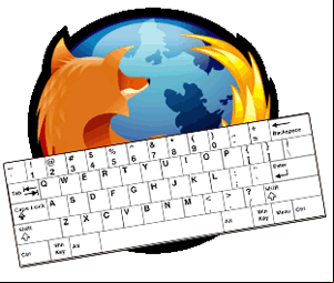 Métodos abreviados del teclado de Firefox