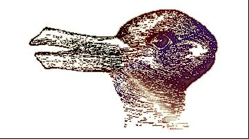 Ilusión óptica del pato y el conejo Ilusión óptica del pato y el conejo