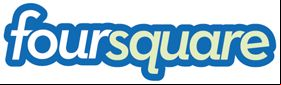 Logo de la red social Foursquare
