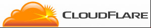 Logotipo de Cloudflare, servicio CDN gratis