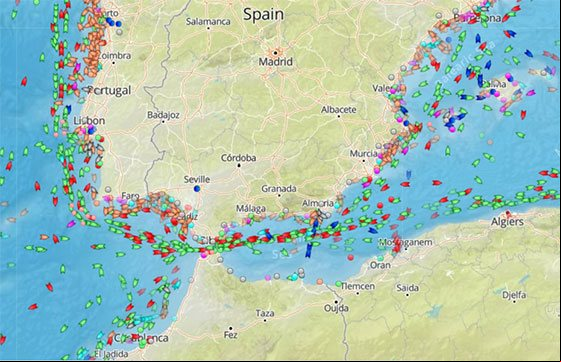 MarineTraffic. mapa interactivo sobre el trafico de barcos MarineTraffic. mapa interactivo sobre el trafico de barcos