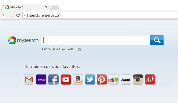 Buscador de internet Search.mysearch.com Buscador de internet Search.mysearch.com