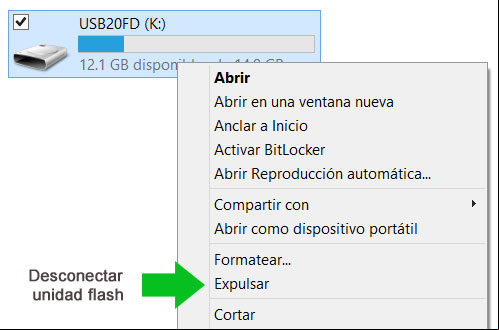 Desconectar de forma segura un dispositivo USB en el explorador de Windows Desconectar de forma segura un dispositivo USB en el explorador de Windows