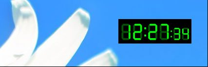 Gadget hecho con un reloj flash funcionando en Windows 8 Gadget hecho con un reloj flash funcionando en Windows 8