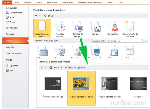 Plantillas de ejemplo de PowerPoint para crear presentaciones Plantillas de ejemplo de PowerPoint para crear presentaciones