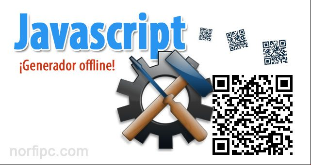 Códigos para un generador de QR code en Javascript offline sin conexión a internet Códigos para un generador de QR code en Javascript offline sin conexión a internet