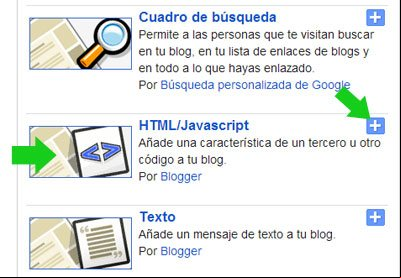 Agregar gadget HTML a un blog de Blogger Agregar gadget HTML a un blog de Blogger