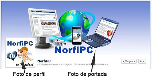 Foto de portada de una pagina de Facebook