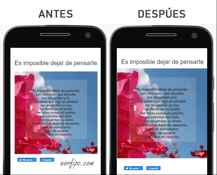 Ejemplo de una imagen expandida a todo el ancho de la pantalla del móvil con CSS Ejemplo de una imagen expandida a todo el ancho de la pantalla del móvil con CSS