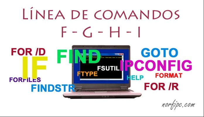 Usar la línea de comandos en Windows 7, ejemplos de la F a la I Usar la línea de comandos en Windows 7, ejemplos de la F a la I