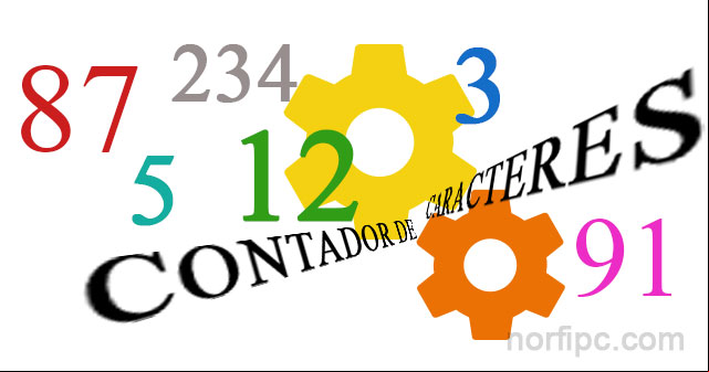 Contador de caracteres y de palabras