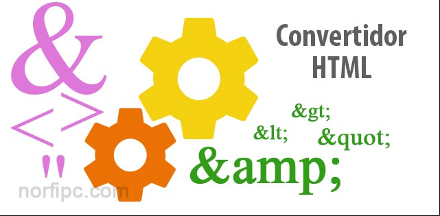 Convertidor de caracteres especiales a entidades HTML Convertidor de caracteres especiales a entidades HTML