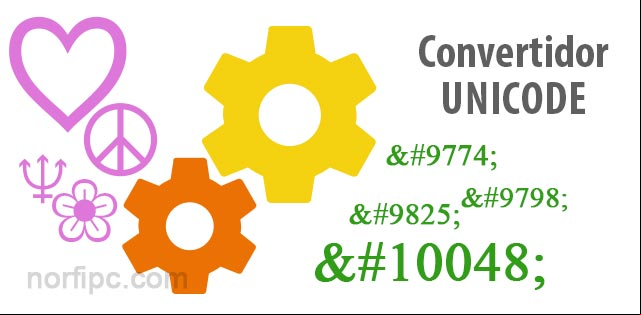 Convertidor de caracteres especiales Unicode a decimal Convertidor de caracteres especiales Unicode a decimal