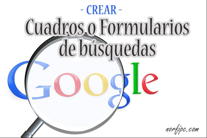 Como crear cuadros o formularios de búsquedas en una página web Como crear cuadros o formularios de búsquedas en una página web