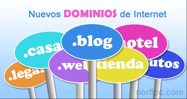 Las nuevas terminaciones de dominio y direcciones de internet Las nuevas terminaciones de dominio y direcciones de internet