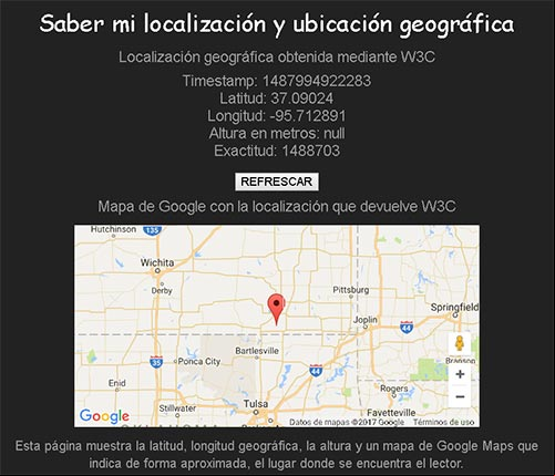 Ubicación virtual de un navegando con la aplicación Psiphon Ubicación virtual de un navegando con la aplicación Psiphon