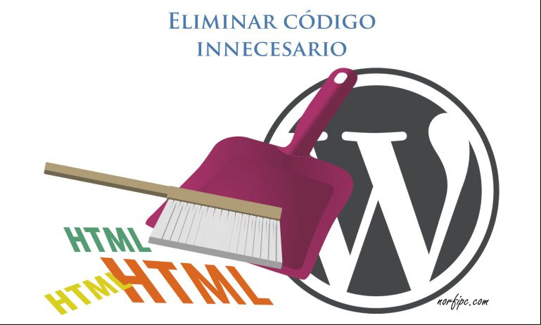 Como eliminar código HTML innecesario en WordPress Como eliminar código HTML innecesario en WordPress