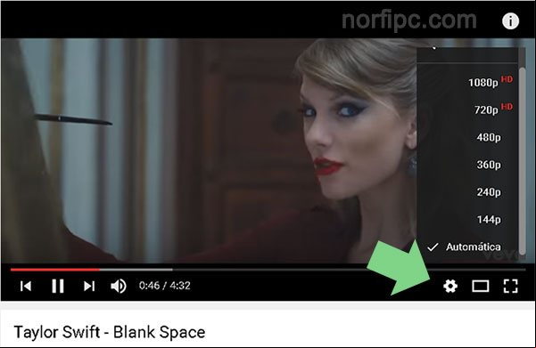 Configurar la calidad del video de YouTube en el navegador web Configurar la calidad del video de YouTube en el navegador web